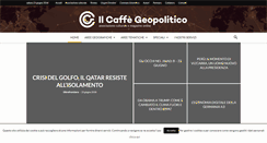 Desktop Screenshot of ilcaffegeopolitico.org